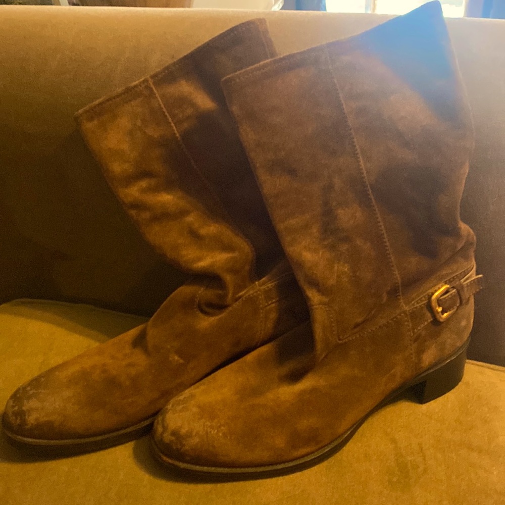 Prada Suede  Boots NWOT